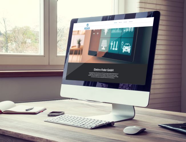 Firmenwebseite Elektro Feder GmbH Dessau-Roßlau