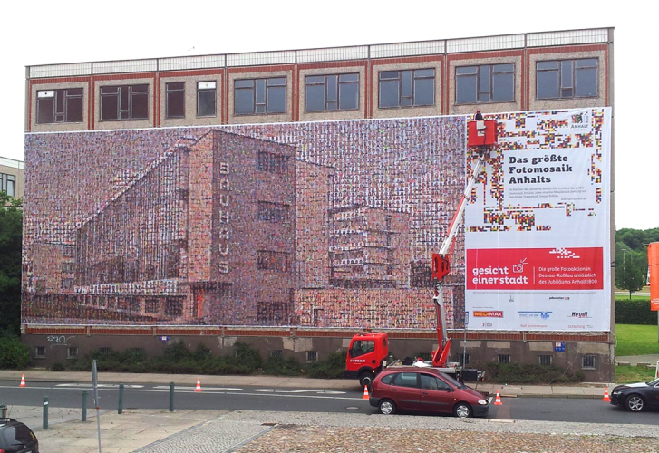 XXL-Banner für Stiftung Bauhaus Dessau