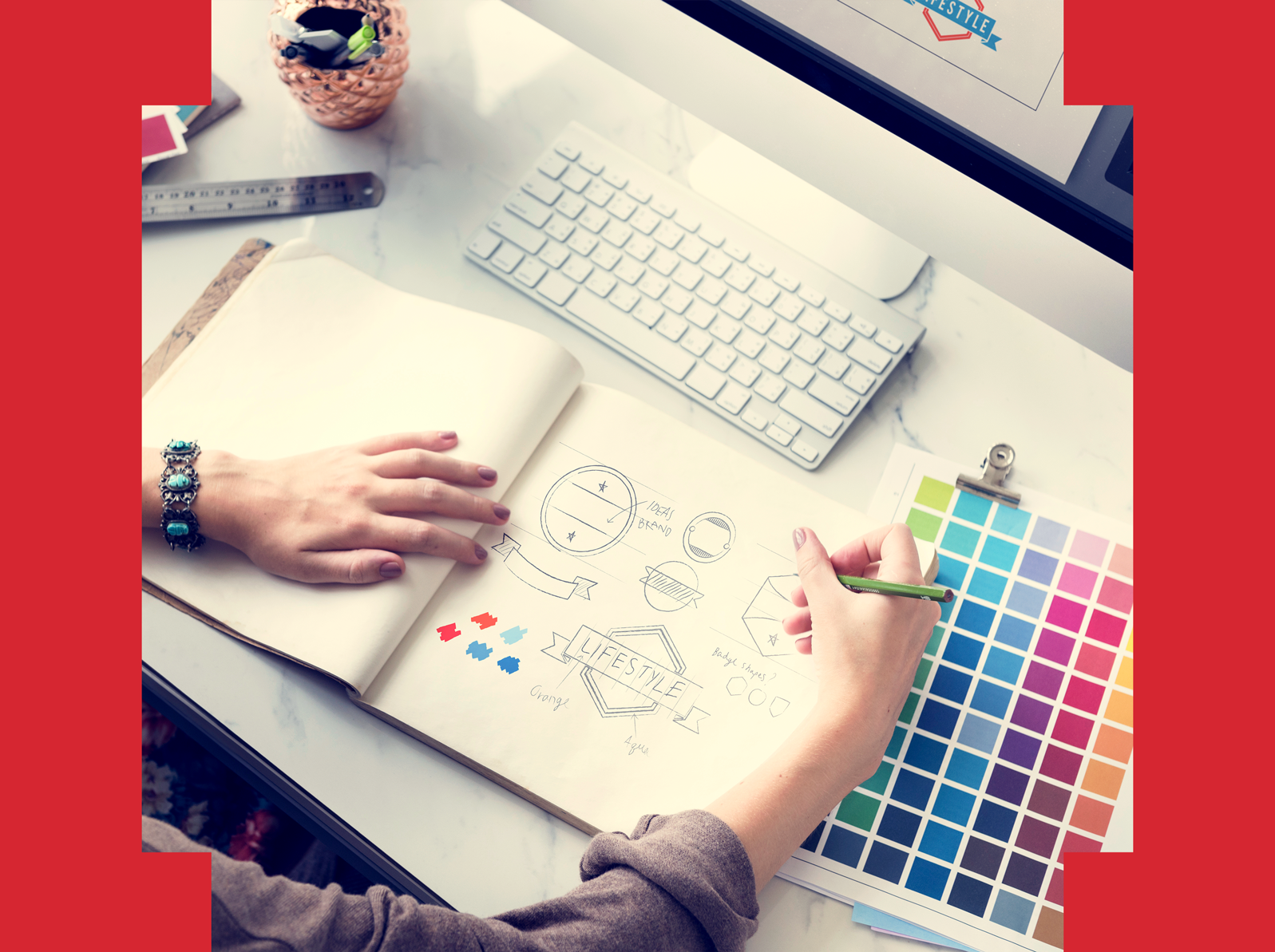 Teaserbild für die Rubrik Grafikdesign
