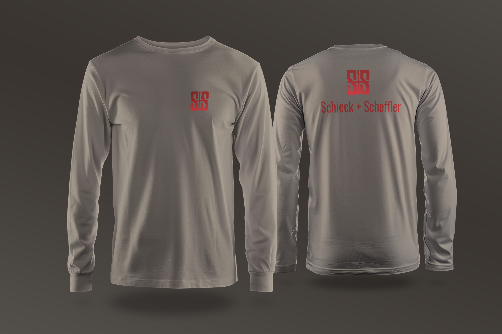 Bedruckte Arbeitskleidung im Flexdruck für Schieck und Scheffler Dessau